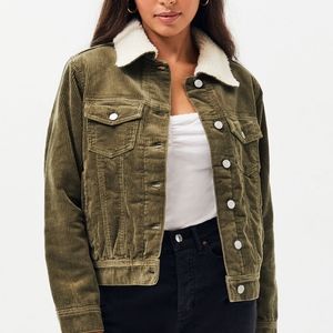 Pacsun Sherpa Corduroy Jacket